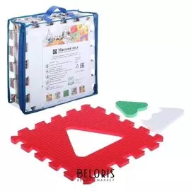 Детский коврик-пазл Геометрия