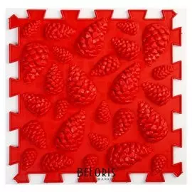 Детский массажный коврик 1 модуль "Жёсткие шишки"