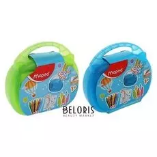 Детский набор для рисования Color'Peps JUMBO раскраска + 12 мелков + 10 фломастеров