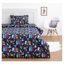 Детское постельное белье 1,5 сп экономь и Я "Рождественский уют" 145*210, 150*210, 50*70 см-1шт