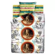Детское постельное бельё 1,5 «Король лев» симба, 143х215, 150х214, 70х70см
