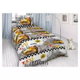 Детское постельное бельё 1,5 сп. «Такси»