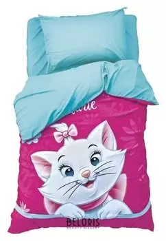 Детское постельное бельё 1,5 сп "Мари" 143х215 см, 150х214 см, 50х70 см -1 шт., поплин 125 г/м2