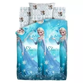 Детское постельное бельё 1,5сп «Холодное сердце», 143х215, 150х214, 70х70 - 1шт