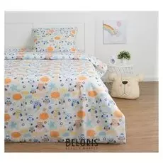 Детское постельное бельё экономь и Я «Сова» 1.5сп, цвет серый, 147х210±5см, 150х214±5см, 50х70±5см - 1шт