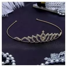 Диадема для волос "Леди" золото