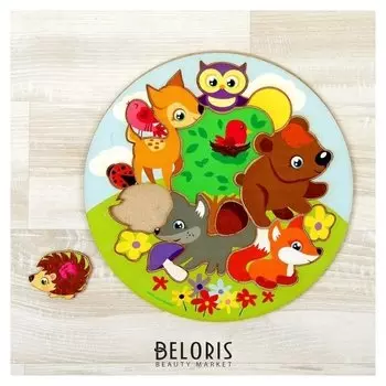 Дидактические игры и материалы. Головоломка Лесные жители