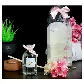 Диффузор 100мл, "Сакура", ваниль