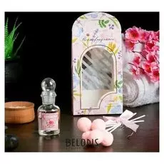 Диффузор 30мл, "Весенний", роза, 5 палочек