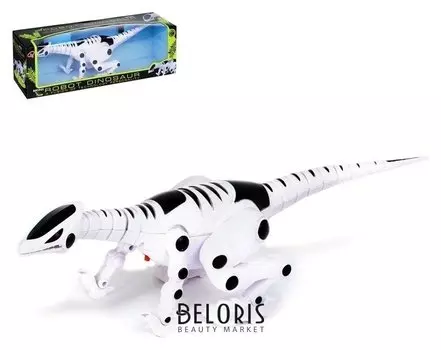 Динозавр-робот «Рекс», световые и звуковые эффекты, работает от батареек