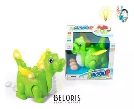 Динозавр с аксессуарами