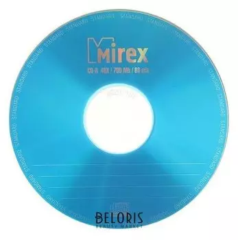 Диск Cd-r Mirex Standard, 48x, 700 Мб, конверт, 1 шт