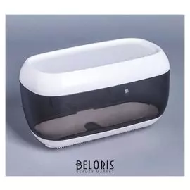 Диспенсер бумажных полотенец в листах 23×13×14 см, пластик, цвет коричневый