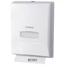 Диспенсер для полотенец ЛАЙМА PROFESSIONAL (Система H2) Interfold, белый, ABS-пластик