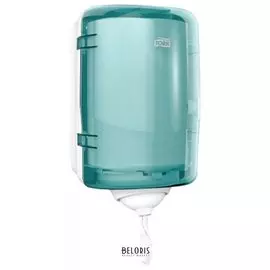 Диспенсер для полотенец с центральной вытяжкой МИНИ, Tork (Система М3) Reflex, голубой