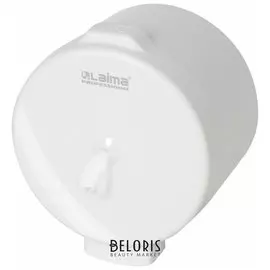 Диспенсер для туалетной бумаги LAIMA PROFESSIONAL ORIGINAL (Система T8), белый, ABS-пластик