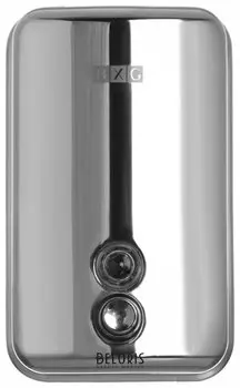 Диспенсер для жидкого мыла BXG antivandal, наливной, нержавеющая сталь, 1 л, BXG SD H1-1000