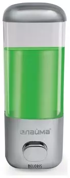 Диспенсер для жидкого мыла ЛАЙМА, наливной, 0,5 л, ABS-пластик, хром