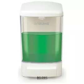 Диспенсер для жидкого мыла наливной, 1 л, Abs-пластик, белый