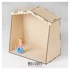 Дом для кукол, фанера 4 мм