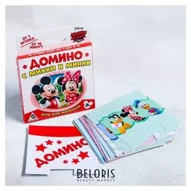 Домино детское Учим счет с Микки и Минни