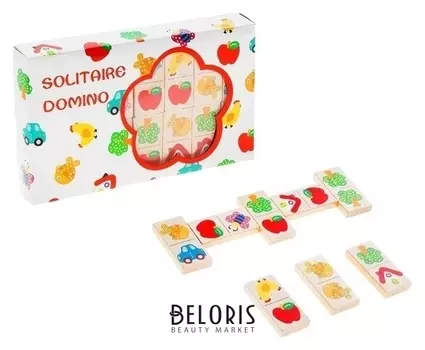 Домино Яркие картинки 28 элементов