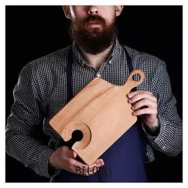 Доска для подачи, 32 х 18 см, массив бука