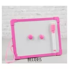 Доска для рисования с маркером, пластик, 20×15см