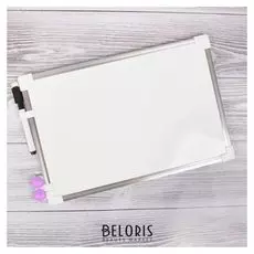 Доска магнитная, 32 × 20 см, маркер и магниты в наборе