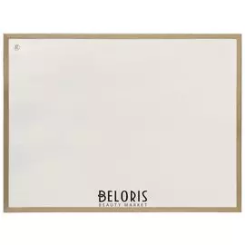 Доска магнитно-маркерная (40х60 см), деревянная рамка, ECO, "2х3"