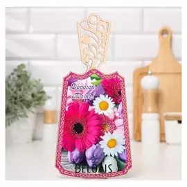 Доска разделочная "Дорогой тёте!", дерево, лакированная, 17,5х37 см