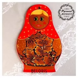 Доска разделочная "Матрёшка", хохлома