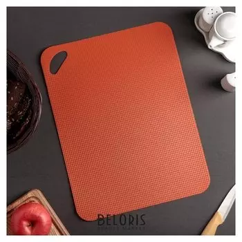 Доска разделочная противоскользящая гибкая 38×29 см