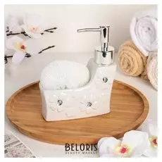 Дозатор для моющего средства 250 мл с губкой "Нежность"