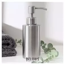 Дозатор для мыла, 250 мл нержавеющая сталь