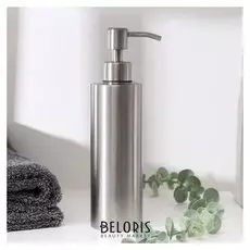 Дозатор для мыла, 350 мл нержавеющая сталь