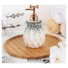 Дозатор для жидкого мыла «Лолита», цвет серый