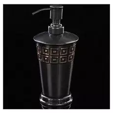 Дозатор из нержавеющей стали "Орнамент" 10х10х20 см