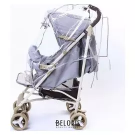 Дождевик на прогулочную коляску, ПВД кристалл