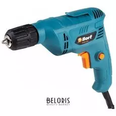 Дрель сетевая, 450 Вт, 4000 оборотов/мин, быстрозажимной патрон, BORT BSM-540