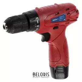 Дрель-шуруповерт Oasis Eco As-12, 12 В, 1.5 Ач, Li-ion, 350 об/мин, 22 Нм, реверс