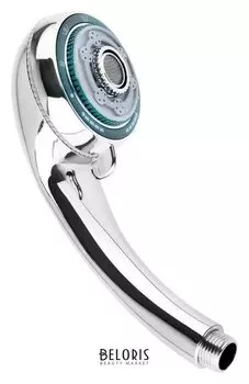 Душевая лейка Accoona A325, 3 режима, корпус пластик, цвет хром