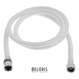 Душевой шланг Aquakratos, 150 см, нейлоновый, белый