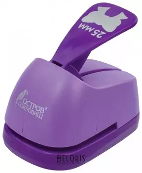 Дырокол фигурный "Бантик", диаметр вырезной фигуры 25 мм