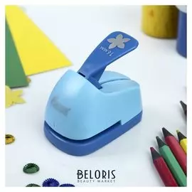 Дырокол фигурный "Цветок", диаметр вырезной фигуры 16 мм