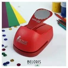 Дырокол фигурный "Круг с волнистым краем", диаметр вырезной фигуры 50 мм