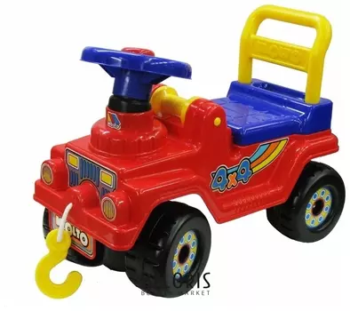 Джип 4х4 (красный)