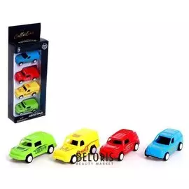 Джип инерционный «Гонка», набор 4 штуки