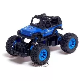 Джип металлический «Багги», инерция