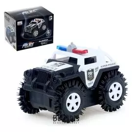 Джип-перевёртыш Полиция